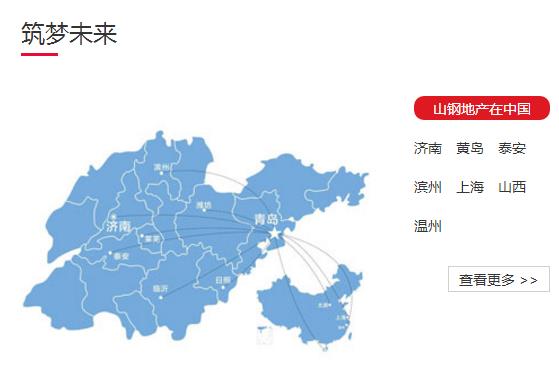 山钢地产网站建设